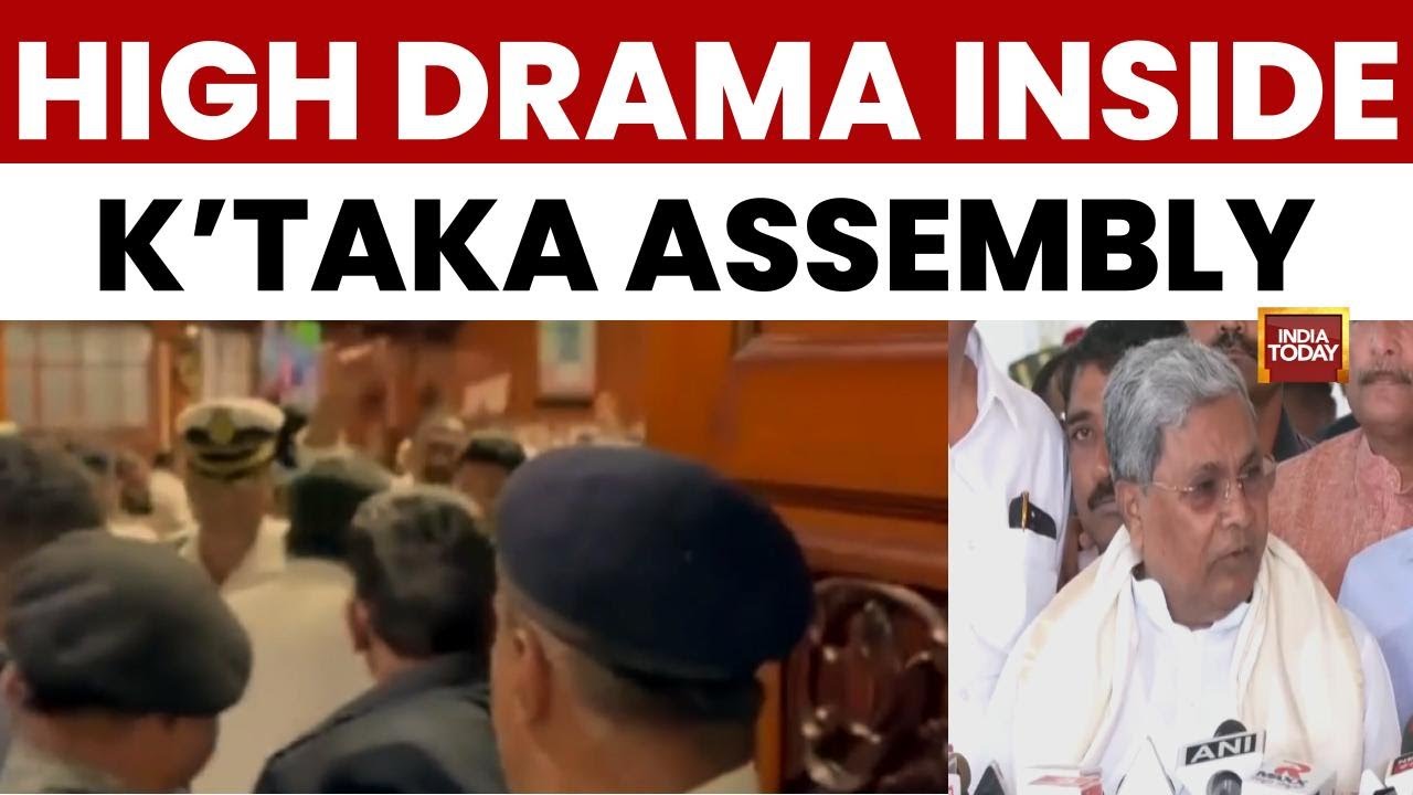 Karnataka Assembly Row | Karnataka Assembly in Turmoil After Governor Walks Out Amid Speech Dispute