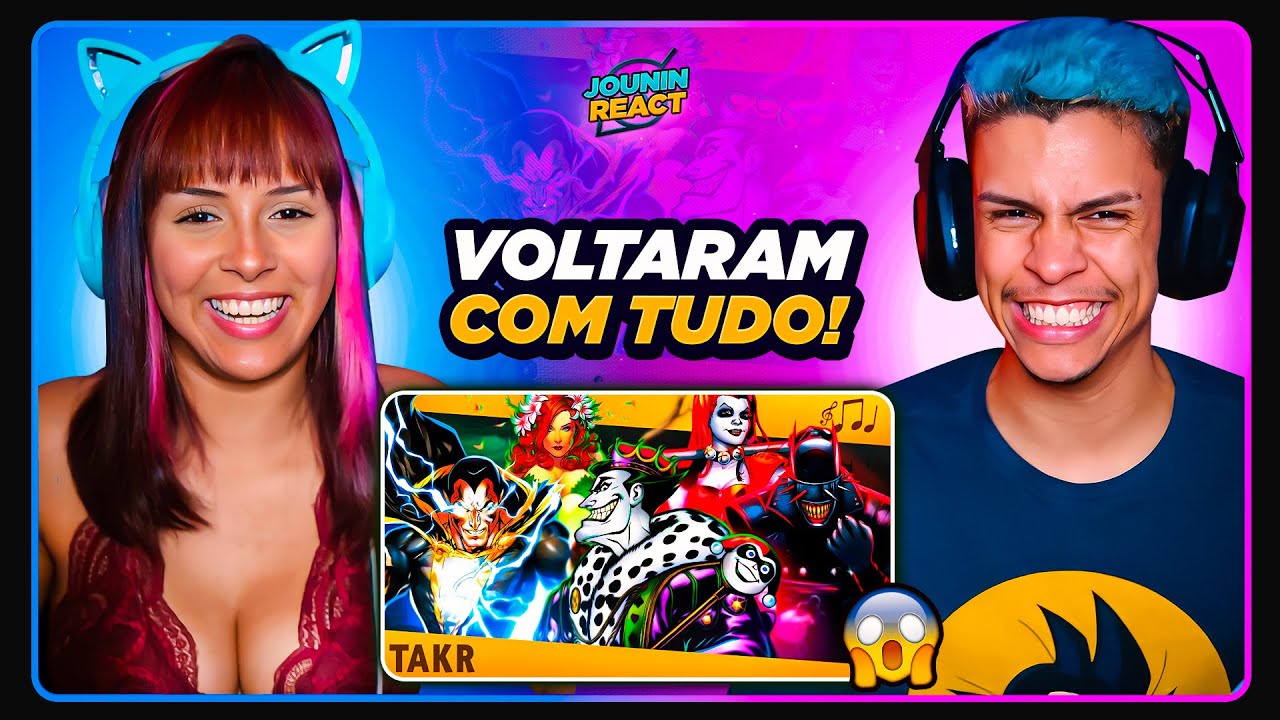 TAKERU - Agente do Caos [DC Comics] | Pior Geração | [React em Casal] 🔥