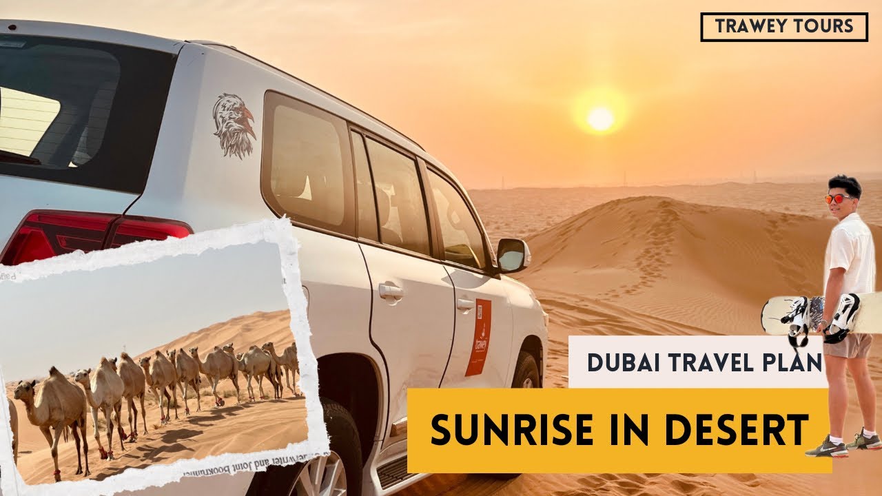 Dubai Sunrise Desert Safari🏜️| Dubai Travel Plan |Must do vacation activity in Dubai | Don’t Miss it