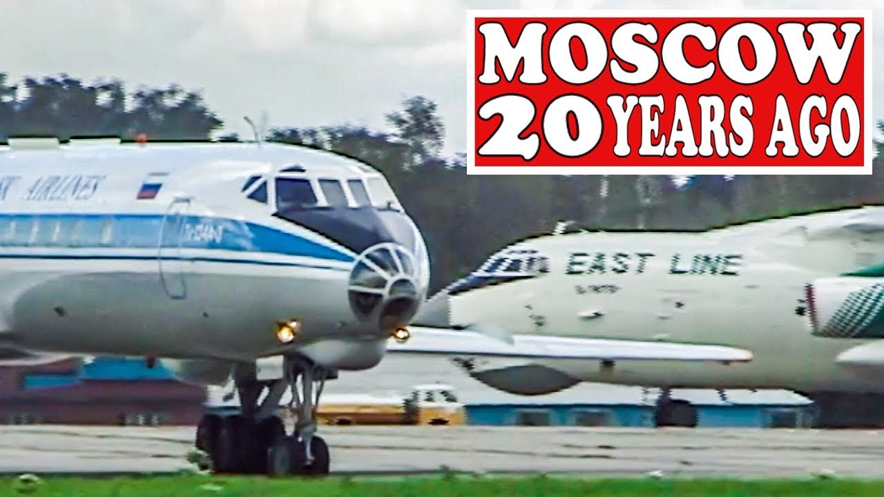 MOSCOW 20 YEARS AGO   Tupolevs,  Ilyushins and more...