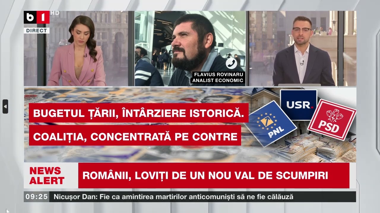 FL. ROVINARU, ANALIST ECONOMIC, DESPRE EFECTELE ECONOMICE ALE RĂZBOIULUI_Știri B1TV_10 mar. 2026
