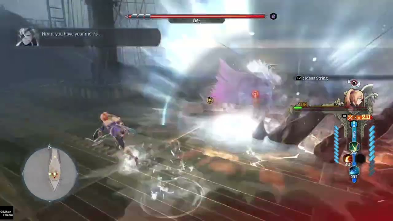 Ys X Nordics - What happened if you try to beat Odr in first fight?