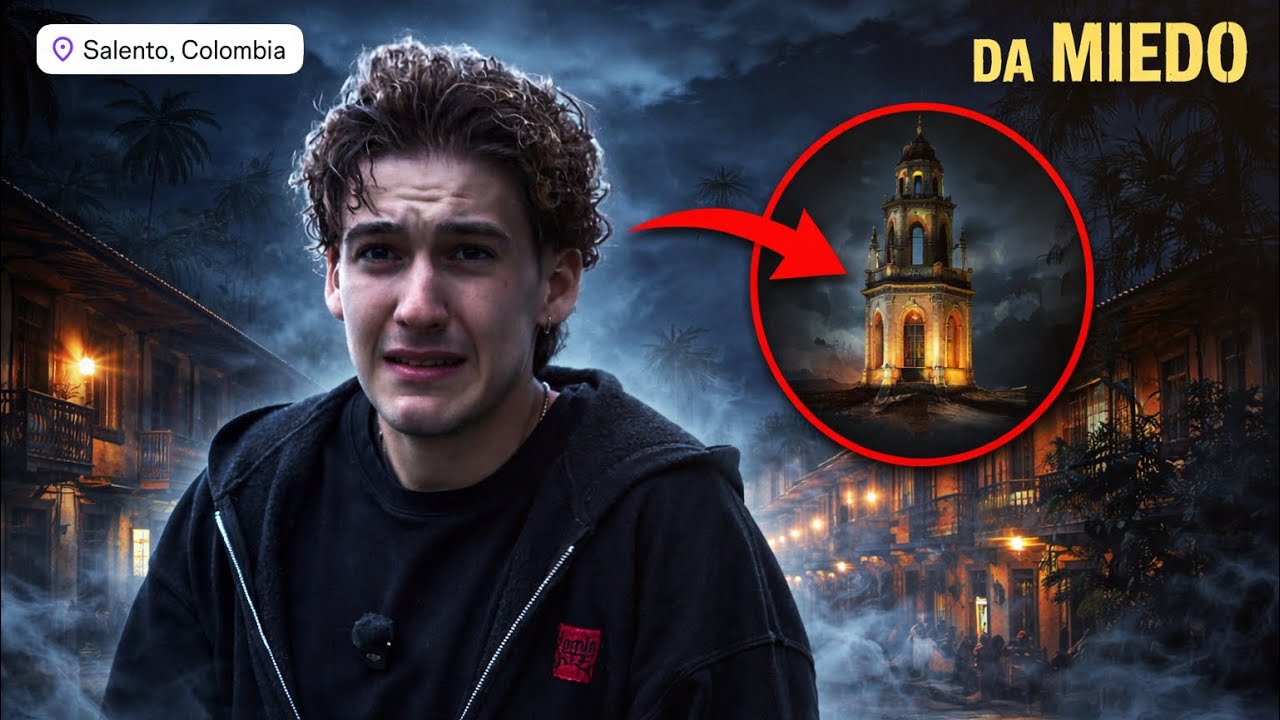 Visité el pueblo MÁS BONITO de COLOMBIA... y de noche da MIEDO😱