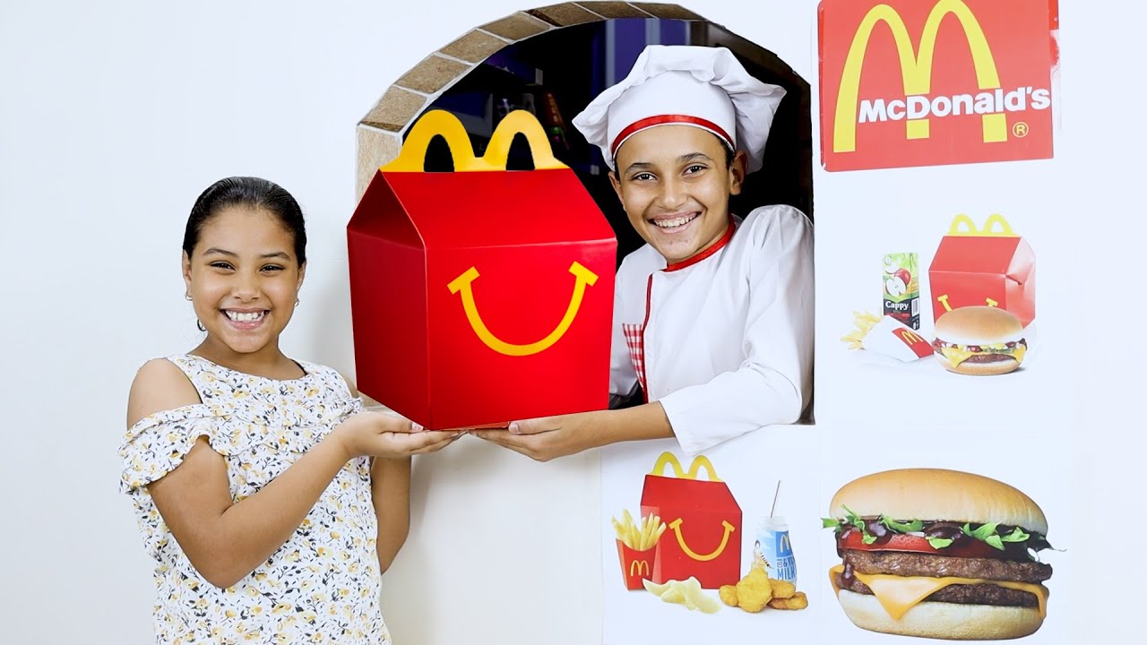فتحنا مطعم ماكدونالدز في البيت !!
