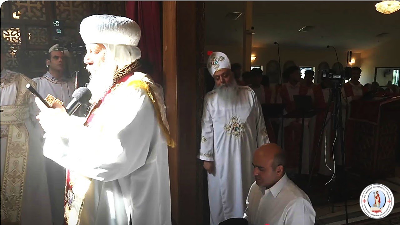 HE Metropolitan Youssef: Dr Mina Eliass Full Deacon Ordination/Liturgy @ AAMichael, LaVergne~3/22/25