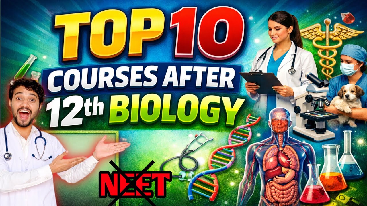 Best Courses after 12th PCB without NEET ✅ Top 10 courses after 12th Biology #NursingYatra