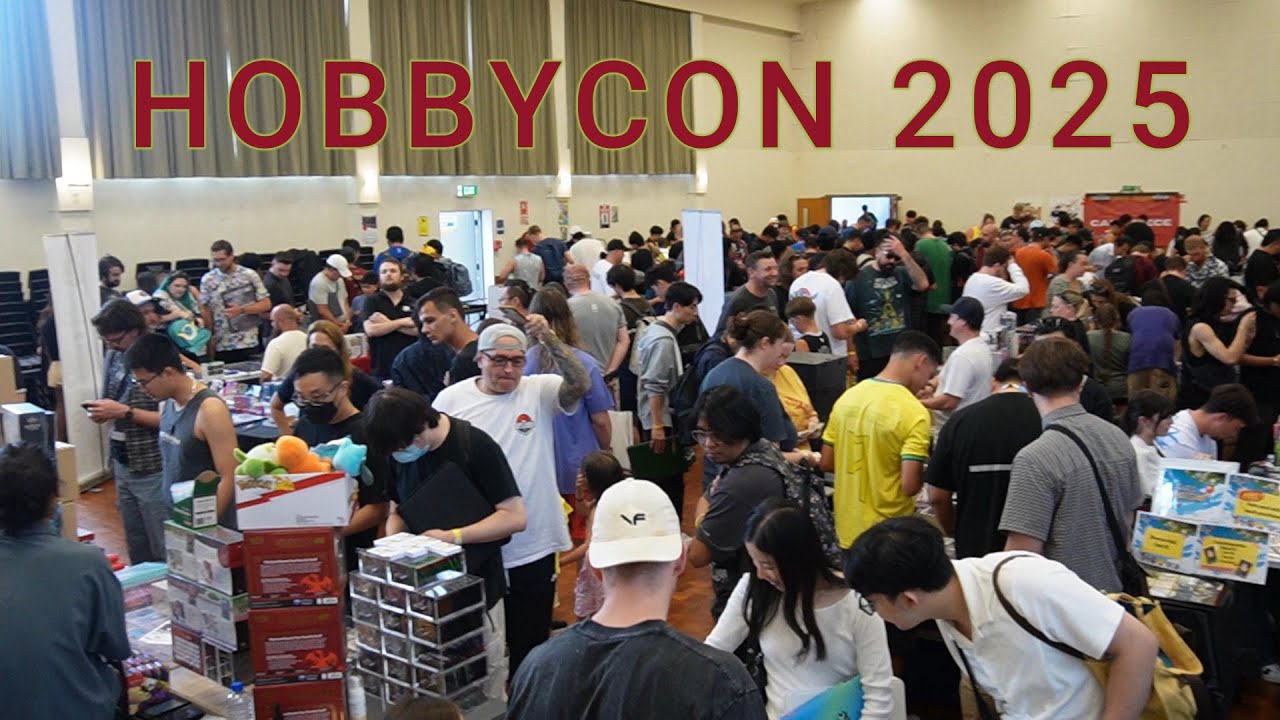 First Hobbycon 2025 Card Show Walkaround