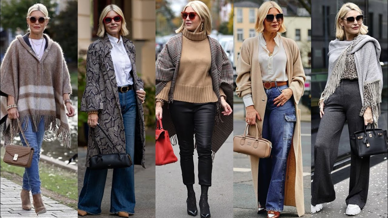 Natural Older Women OVER 50  | NewTrends Fashion For Women |winter and summer mid⛄ FallFashion 2026