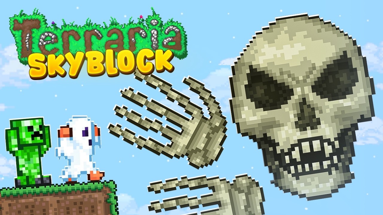 Terraria, но Legendary Skyblock СЛИШКОМ ЛЕГКО.