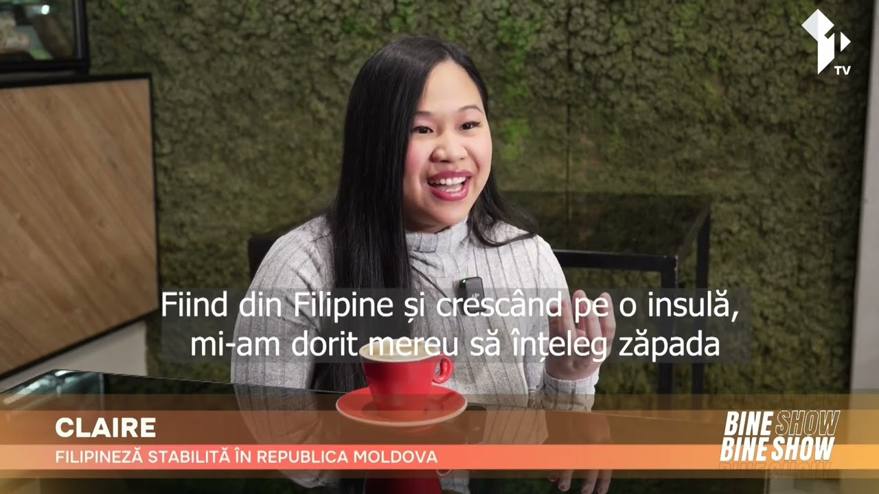 Când zăpada ți se face destin: povestea unei filipineze îndrăgostite în Moldova