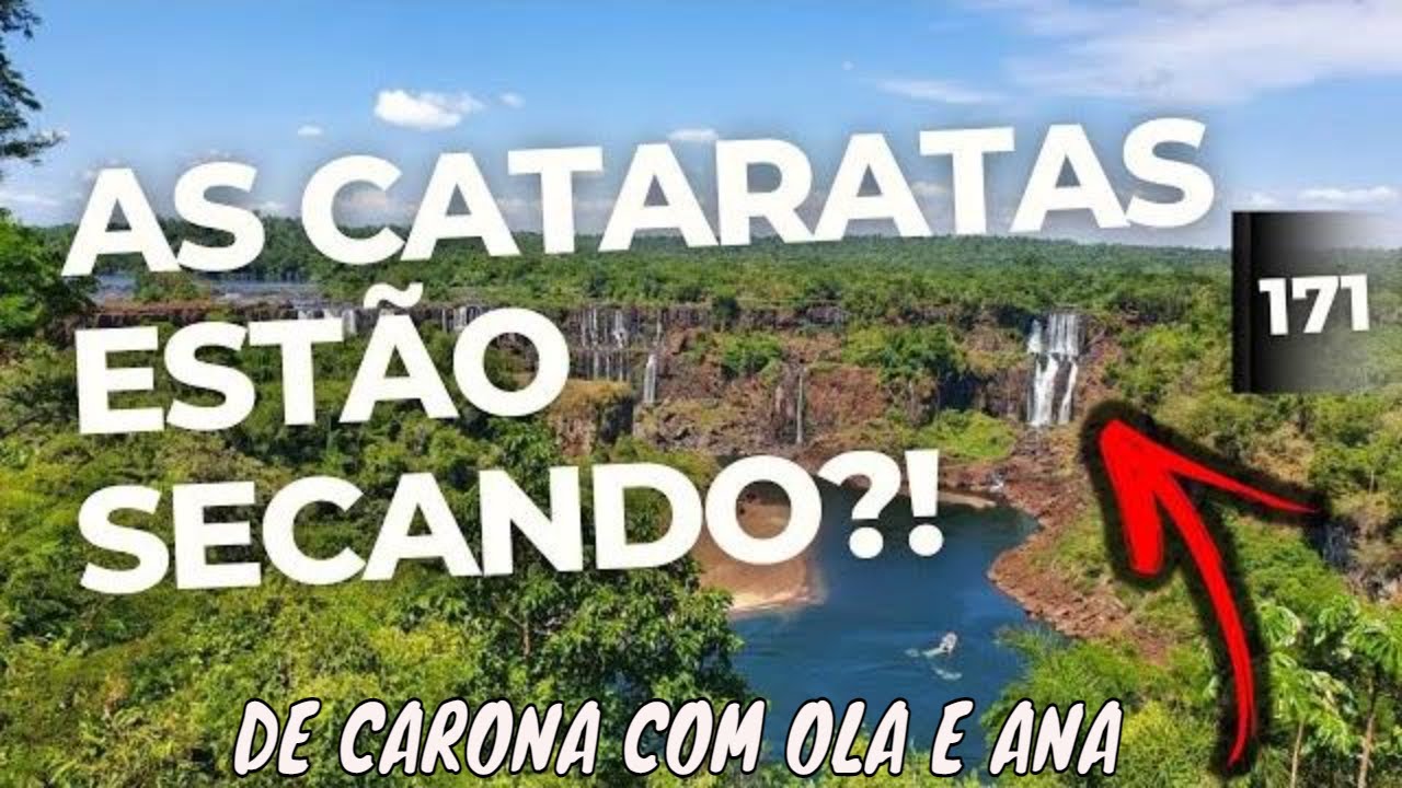 CATARATAS DO IGUAÇU do lado brasileiro ESTÃO SECANDO? Foz do Iguaçu Pr #171