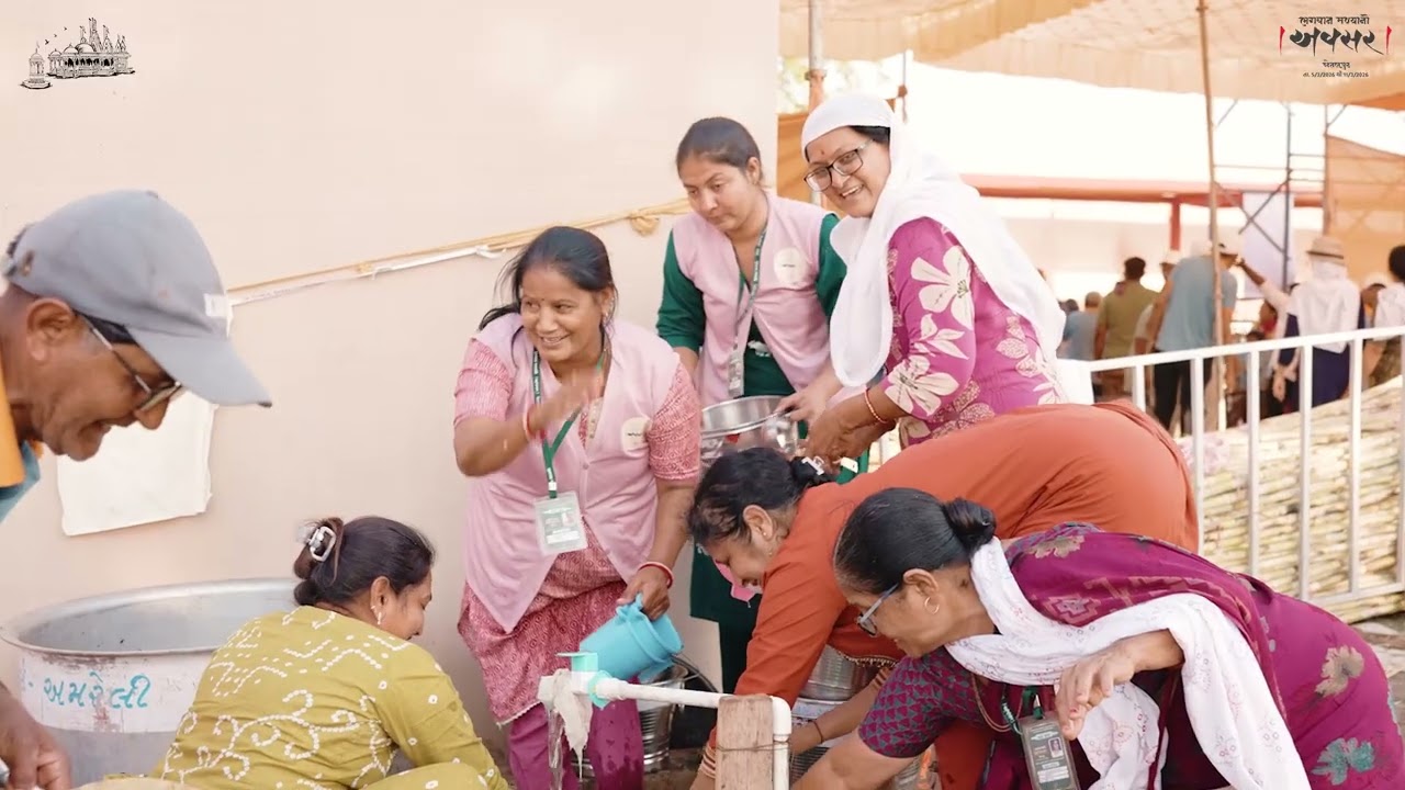 Massive Seva Arrangements || Avsar || Jetalpur Mandir 200 Years