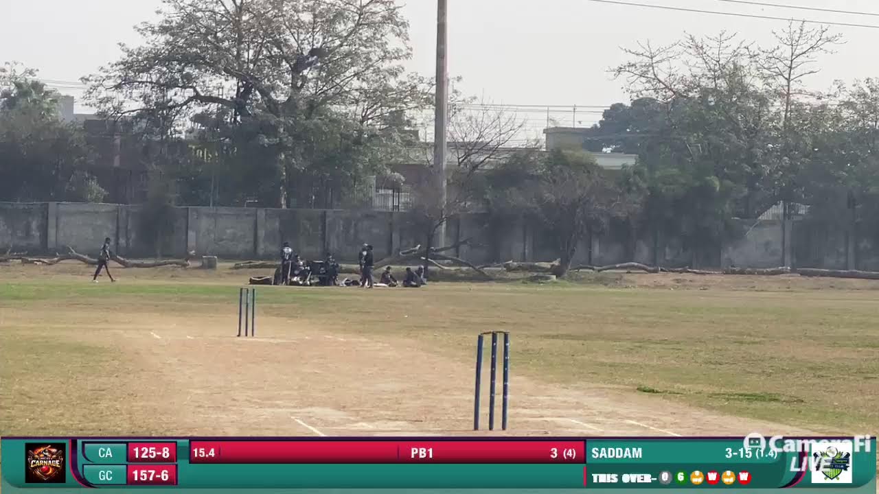 T20 FRIENDLY MATCH # CARNAGE 🆚 GAME CHANGER
