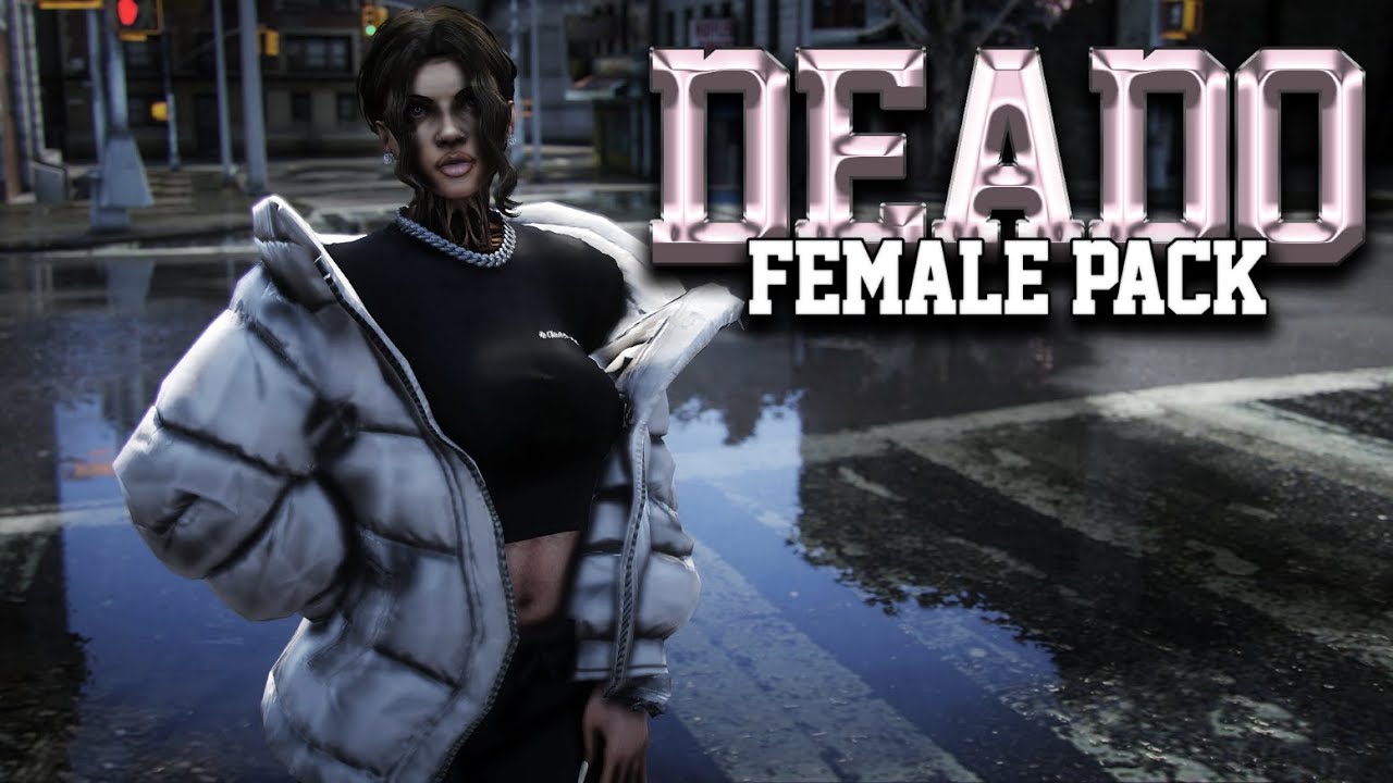 Deado Female Clothing Pack / GTA V FiveM Clothing Pack / Best Clothing Pack for GTA RP 2023