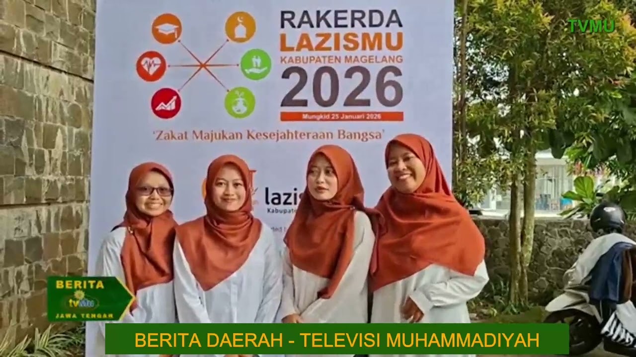 MAGELANG : Lazismu Kabupaten Magelang Gelar Rakerda Satukan Langkah Peduli Masyarakat