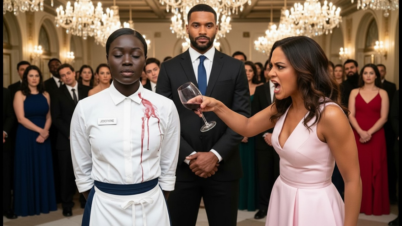 A CEO’s Girlfriend Poured Wine on a Black Waitress — The Billionaire’s Response Shocked Everyone