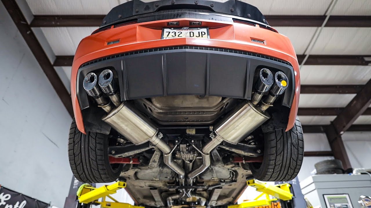 My Big Cam’d Camaro’s First Start with its New Exhaust!