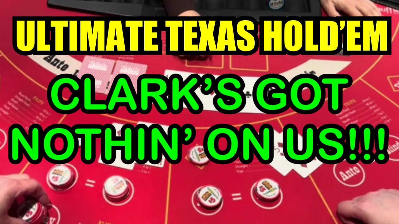 ULTIMATE TEXAS HOLD 'EM in LAS VEGAS! CLARK&rsquo;S GOT NOTHIN&rsquo; ON US!