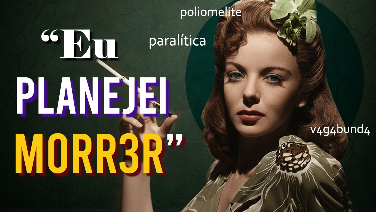 A ATRIZ QUE SE REBELOU APÓS QUASE FICAR PARALÍTICA: IDA LUPINO! #sociocronica
