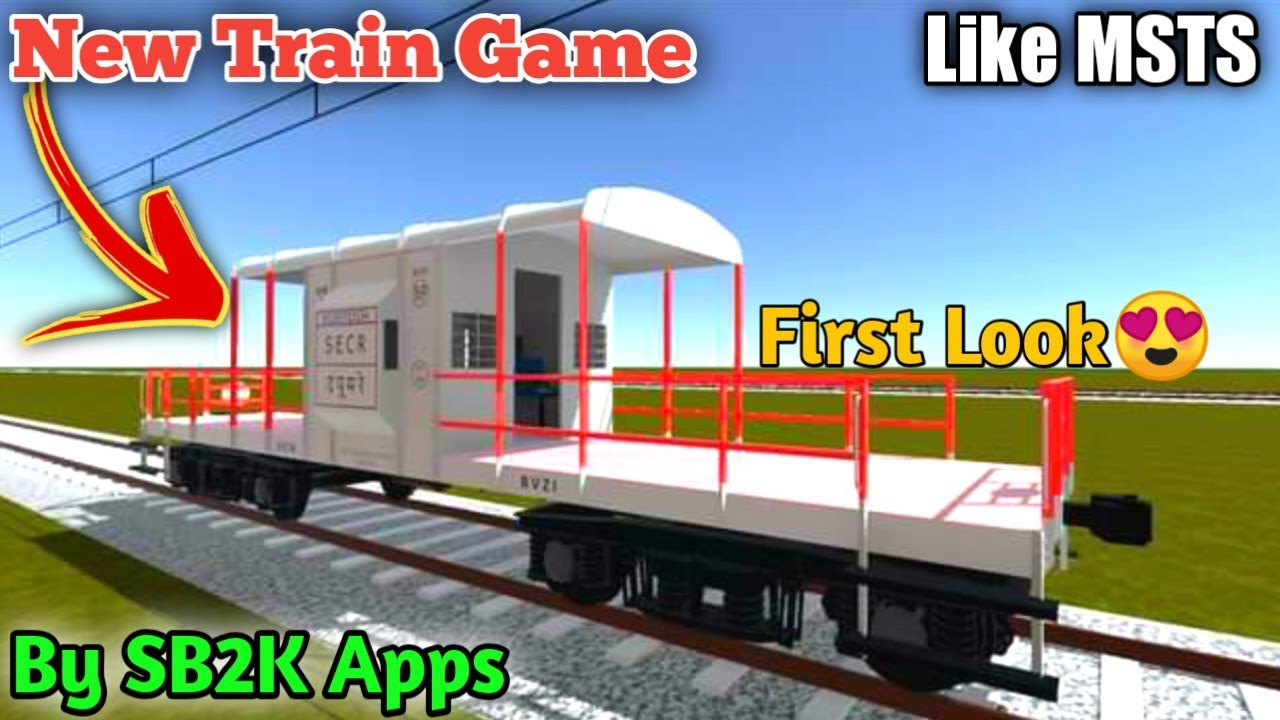 New Upcoming Train Game || First Look || By SB2K Apps || For Android