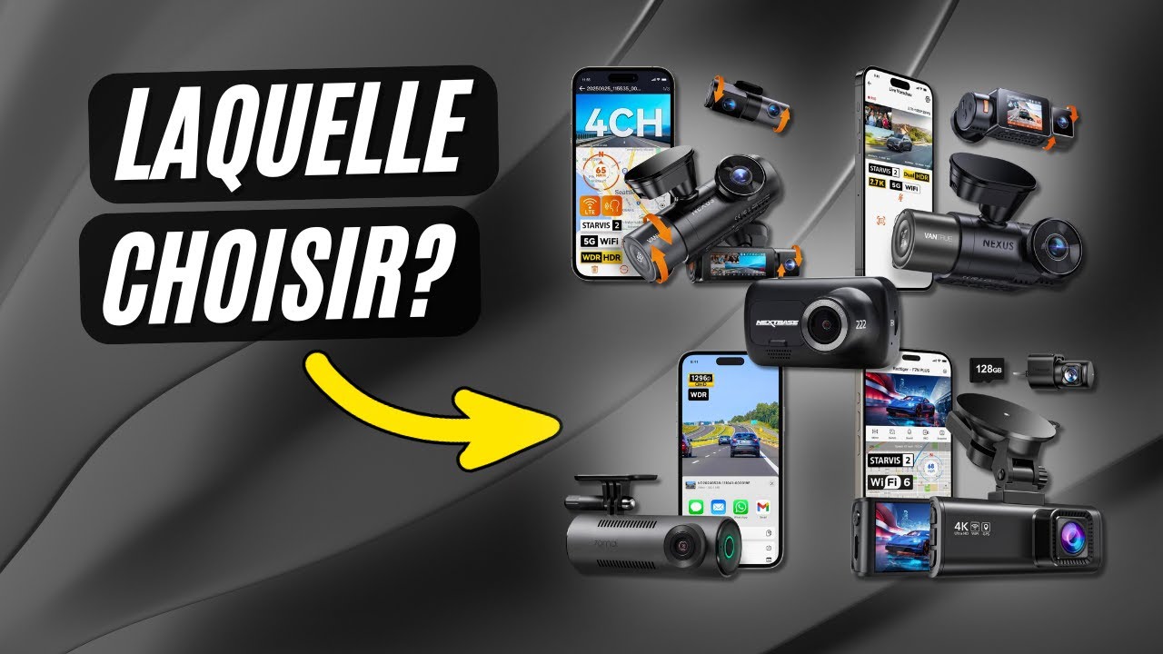 Meilleure Dashcam 2025 (Top 5 Pour tous les Budgets)