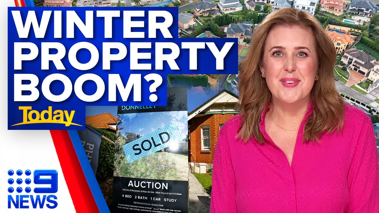 &lsquo;Good news for buyers&rsquo;: Property vendors willing to defy seasonally low sales | 9 News Australia
