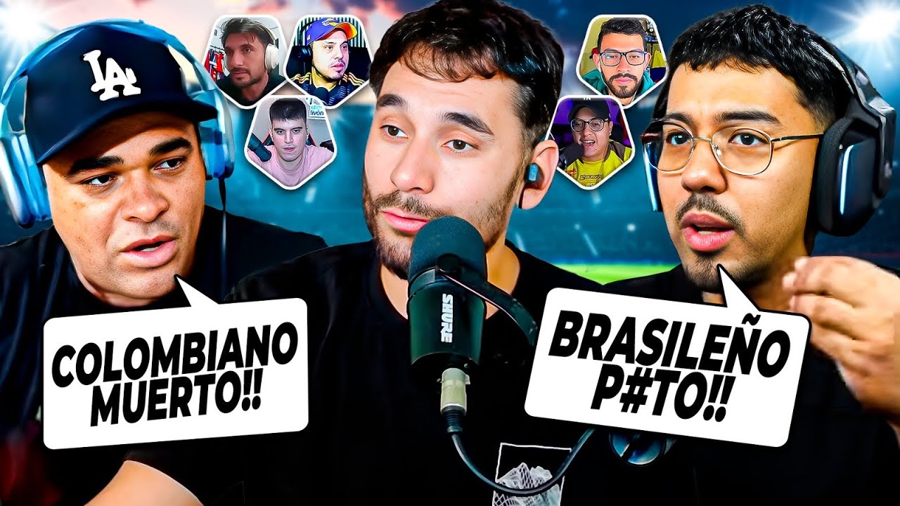Brasilero se pelea feo con el Colombiano en Mosqutermos