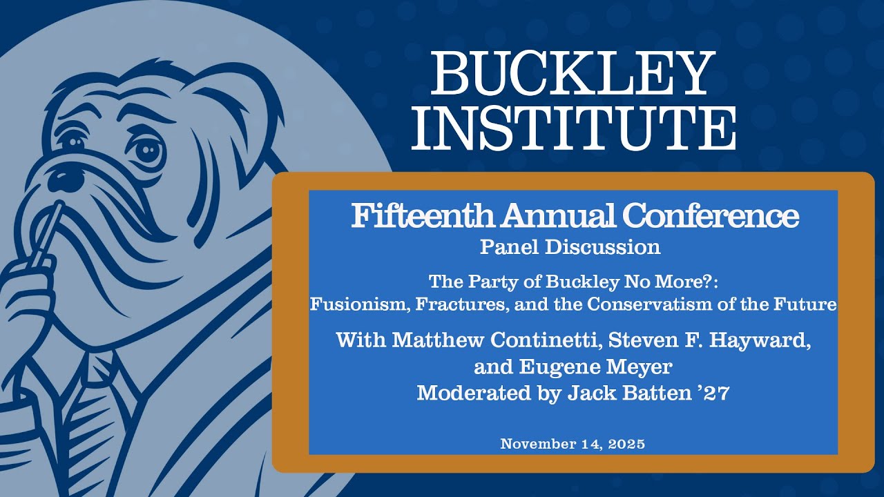 Annual Conference 2025 I The Party of Buckley No More?
