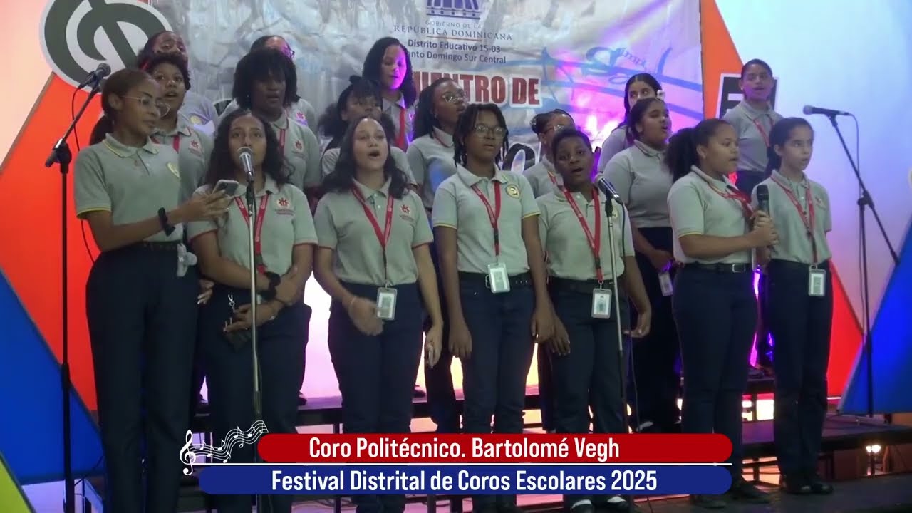 Festival de Coros 2025 - Bartolome Vegh | Distrito Educativo 15-03