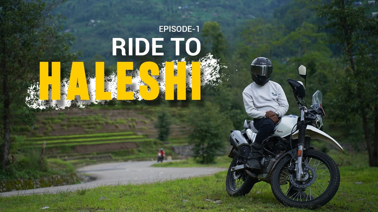 I travelled to HALESI MAHADEV TEMPLE FROM KATHMANDU on my XPULSE 200 4V