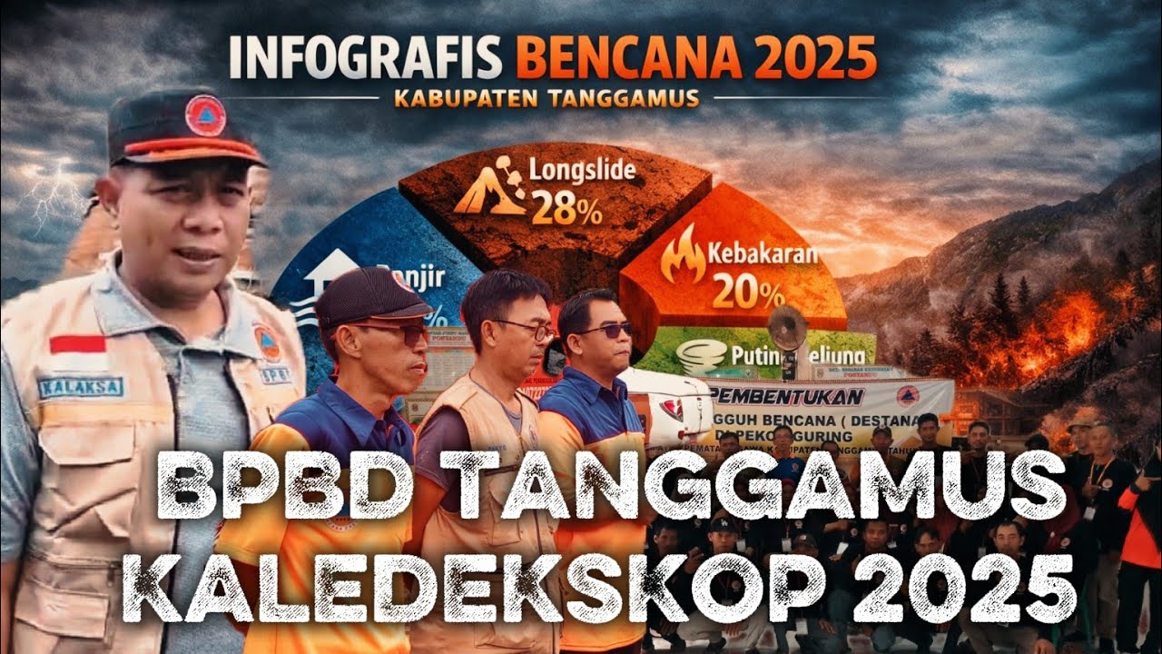 BPBD TANGGAMUS (REKAP KEGIATAN TAHUN 2025) #bnpb #bpbd