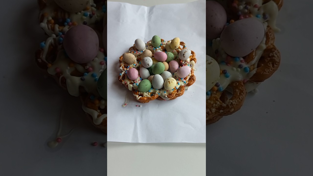 Pretzel Easter Nest 🥨🪺🐣 