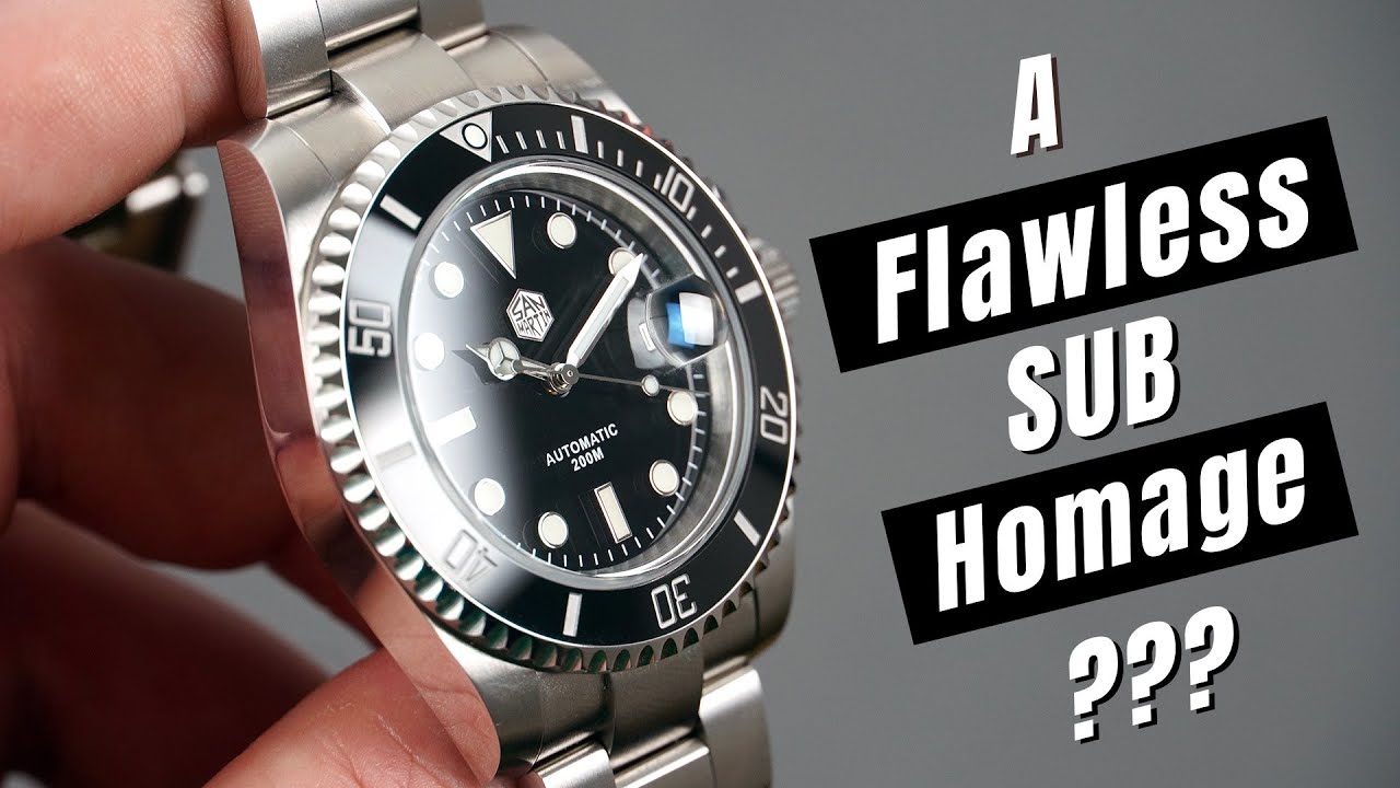 Excellent Quality: San Martin SN019-G | Submariner Homage | Aliexpress 11.11 Sale | Review