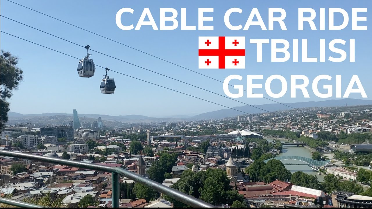 CABLE CAR RIDE TBILISI GEORGIA | TRAVEL DUBAI TO TBILISI 2021 თბილისი