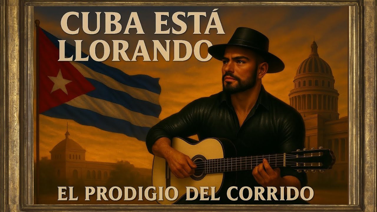 🇨🇺Cuba está llorando Vídeo Oficial  El Prodigio del Corrido🇨🇺