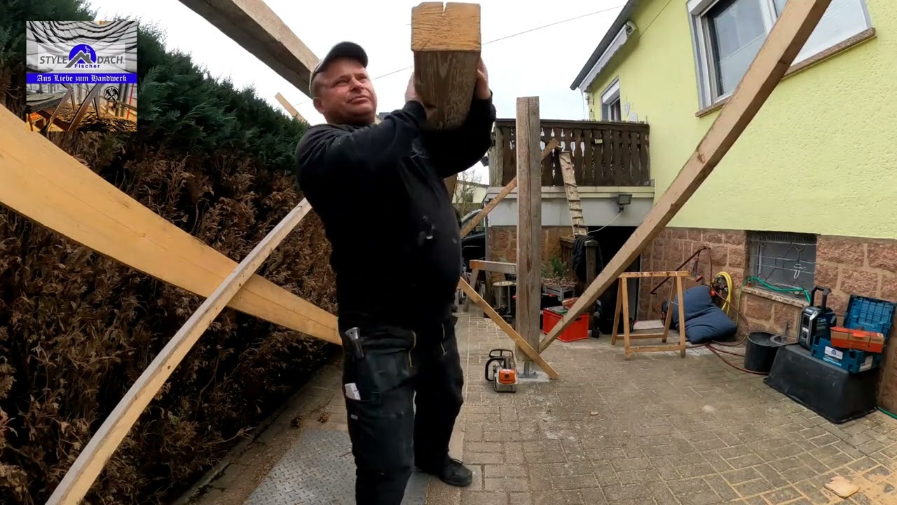 Darek und Mirko baut Lagerplatz
