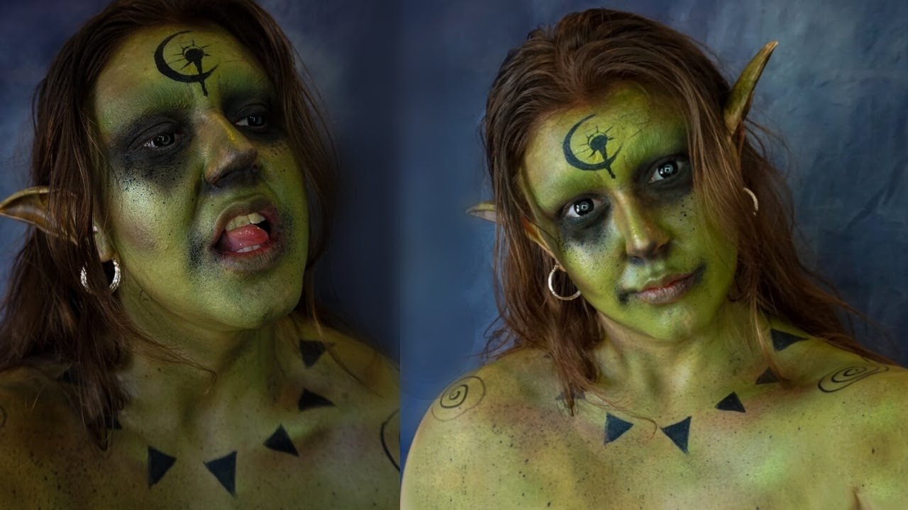 TURNING INTO A GOBLIN-SFX makeup||Katie Sayer