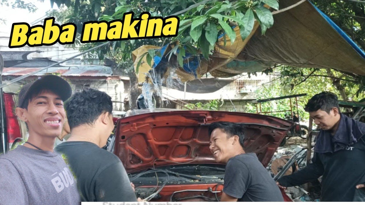 Pinag tulungan na baba makina