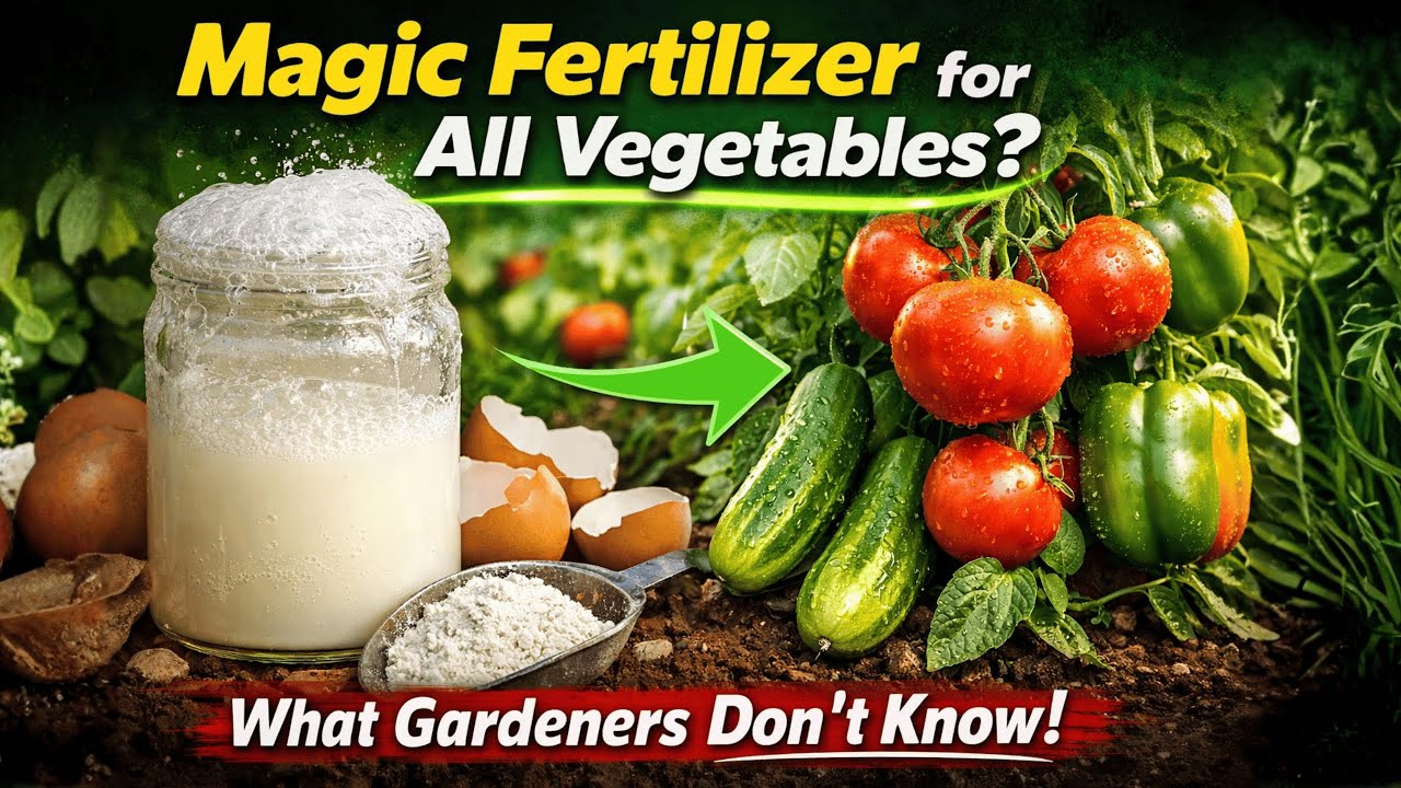 Magic Fertilizer For All Vegetables | 100% Success Results!!!