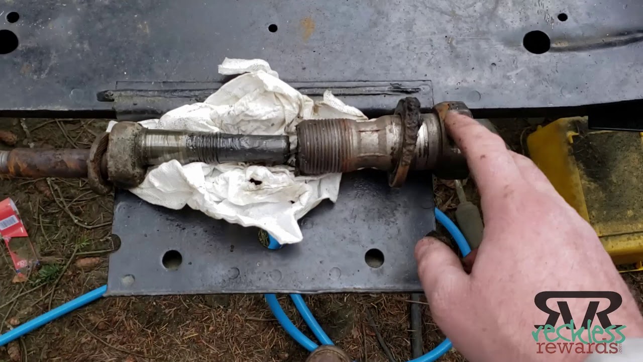 63 64 Ford Galaxie  Offset Bolt Removal