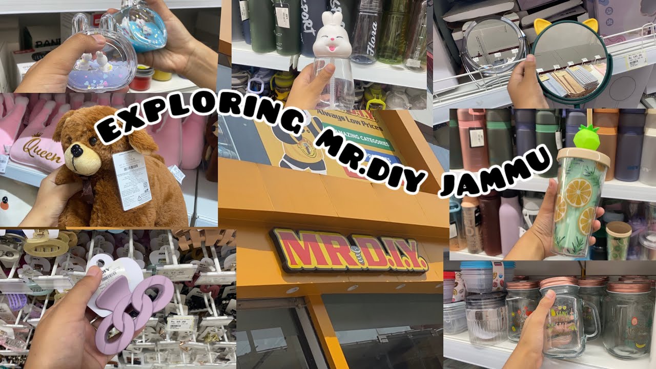 Exploring MR.DIY JAMMU | Everything under ₹100🌸