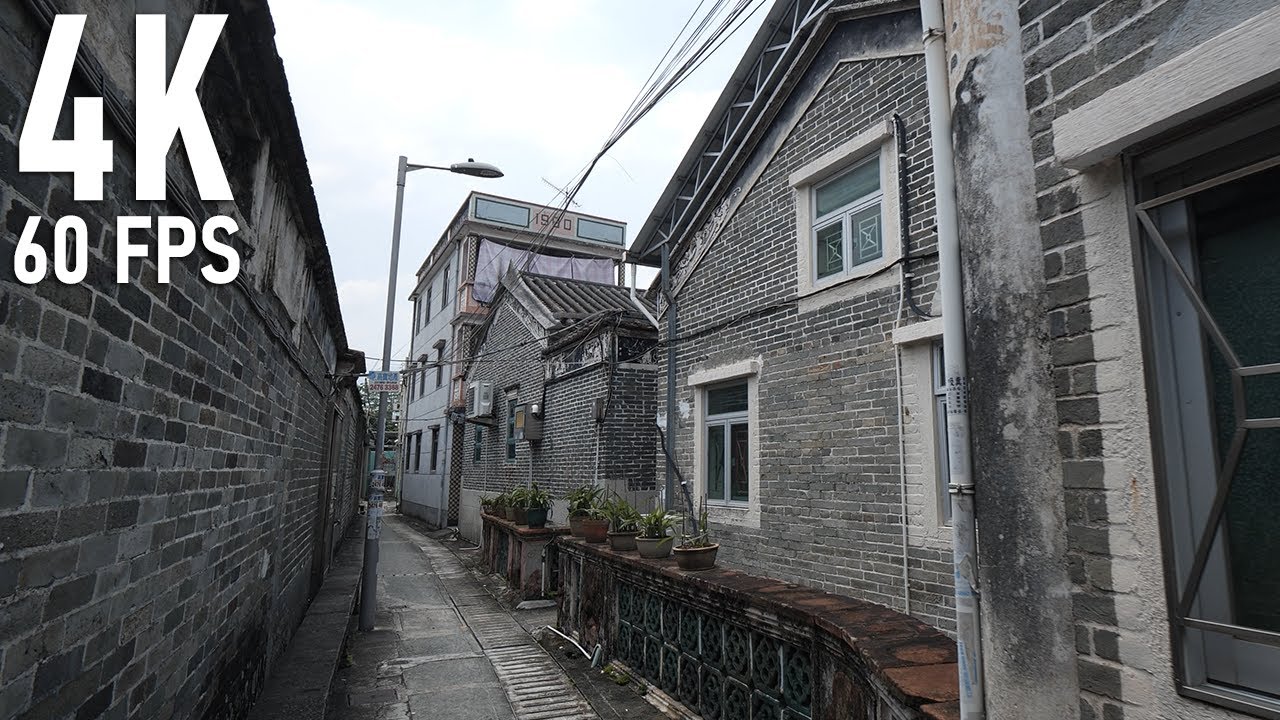 Walking in Kam Tin and Kat Hing Wai: One of the last walled villages in Hong Kong | 4K 60FPS