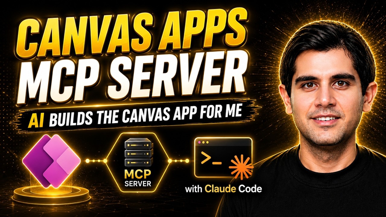 Создание Power Apps с помощью ИИ | Сервер MCP для разработки Canvas Apps + Claude Code