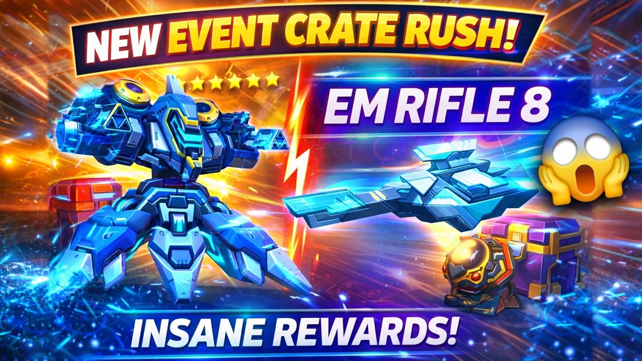 I Tried My Luck… BLIZZFROST Crate Rush Spins 🤯 | EM Rifle 8 Surprise!