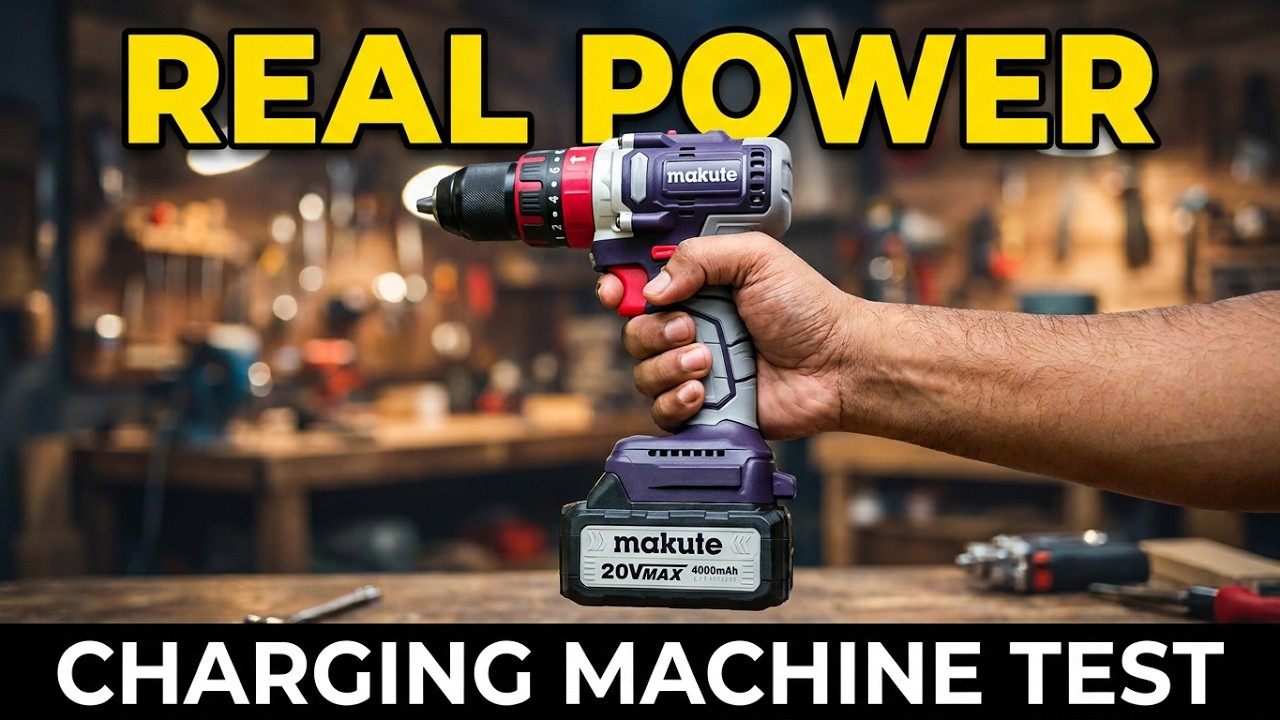 I Tested the NEW Makute Charging Machine 😱 Unboxing + Real Power Test