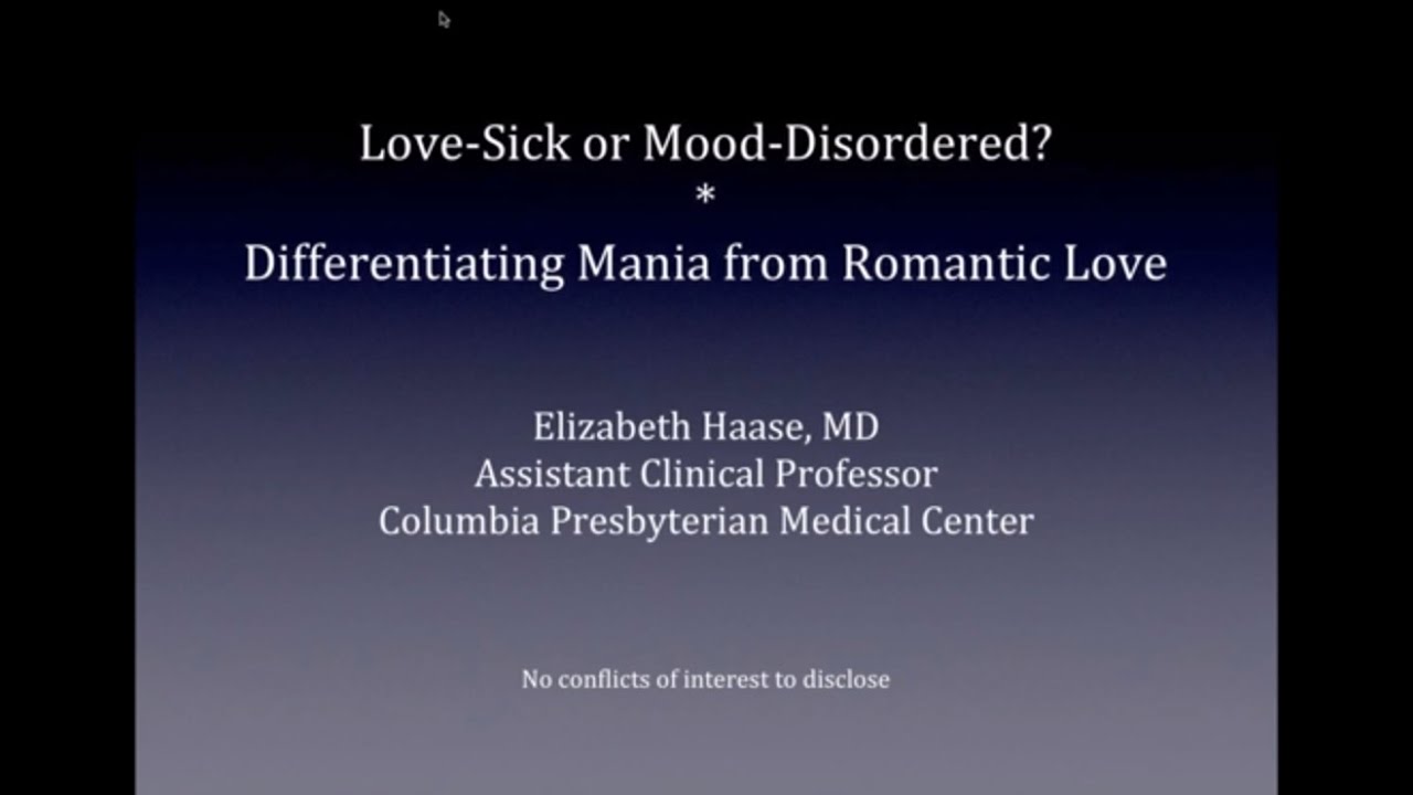 In the Mood for Love: The Overlap of Romantic Love and Mania
