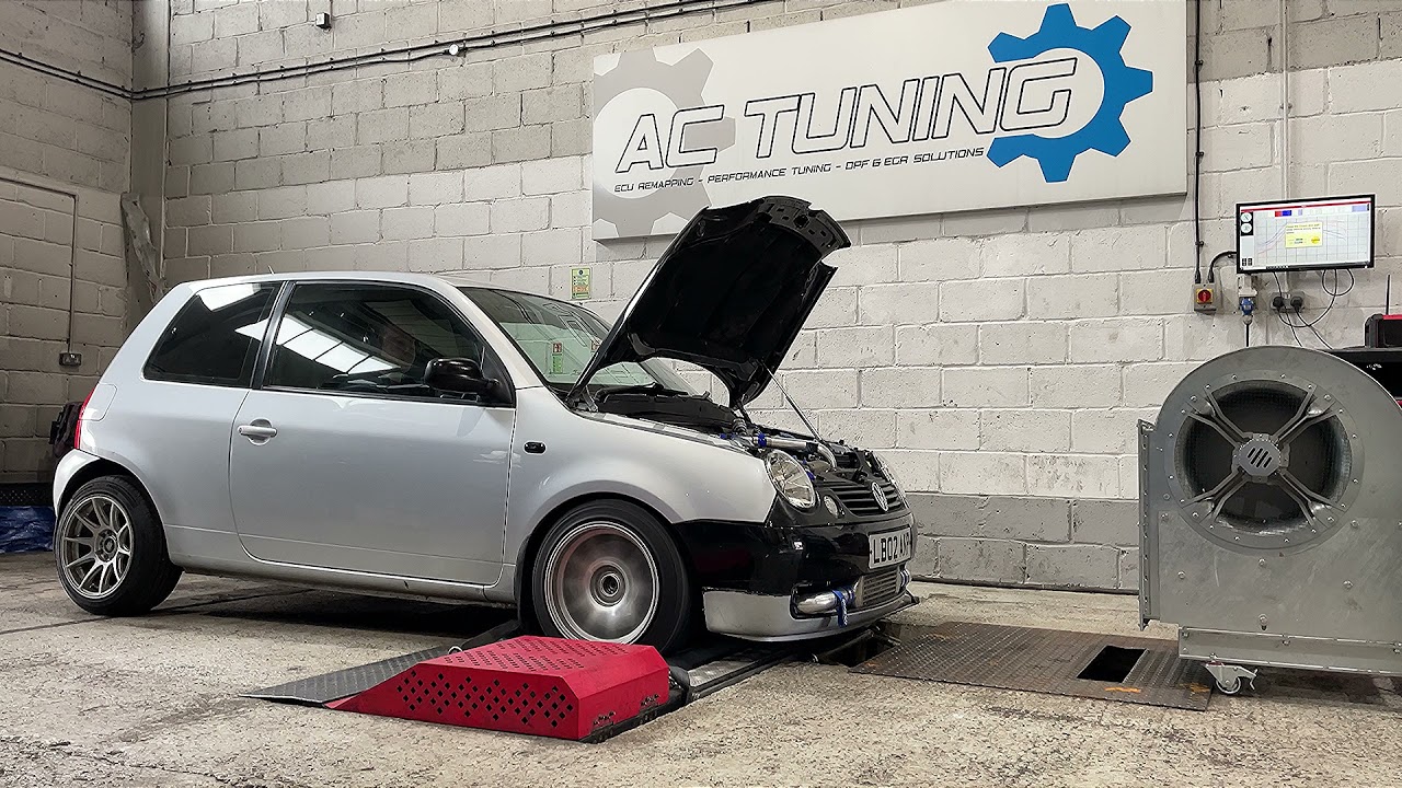 VW lupo Running A 1.8T 20v Engine In for some Adjustments