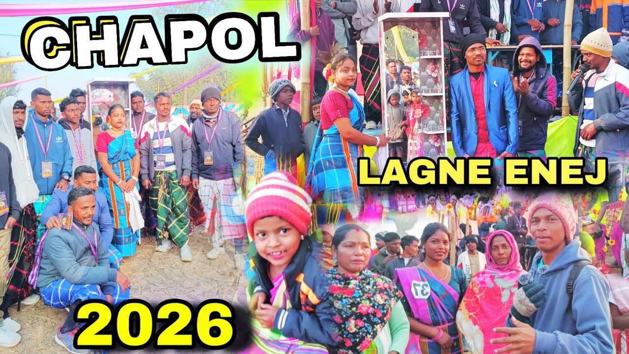 CHAPAL LAGNE ENEJ 2026 //RAIRANGPUR, MAYURBHANJ !! CHAPOL lagne Enej 2026 @Majhivloger605 #galiasen 