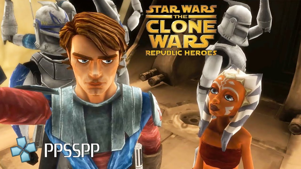 Star Wars: The Clone Wars – Republic Heroes | PSP Gameplay 1080p (PPSSPP Emulator)