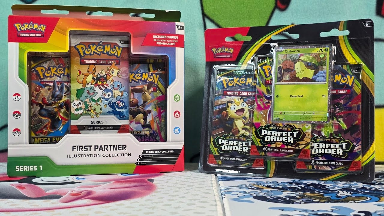 Открываем НОВЫЙ набор Pokémon First Partner Pack Series 1 и набор Perfect Order из 3 покемонов!